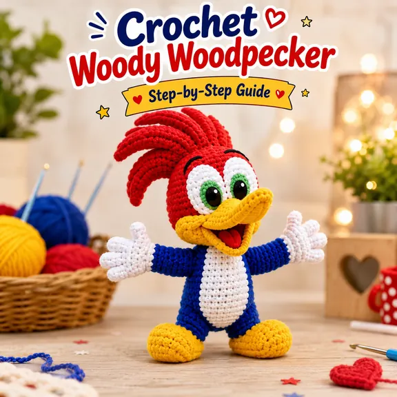 Finished amigurumi plushie from the pattern vault